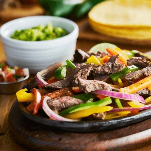 Fajitas Poblanas.