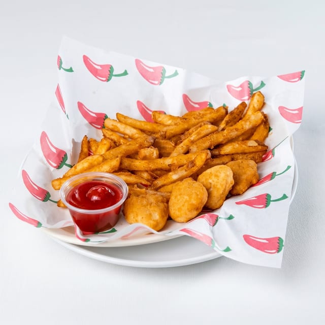 Kids' Chicken Nuggets and Fries.