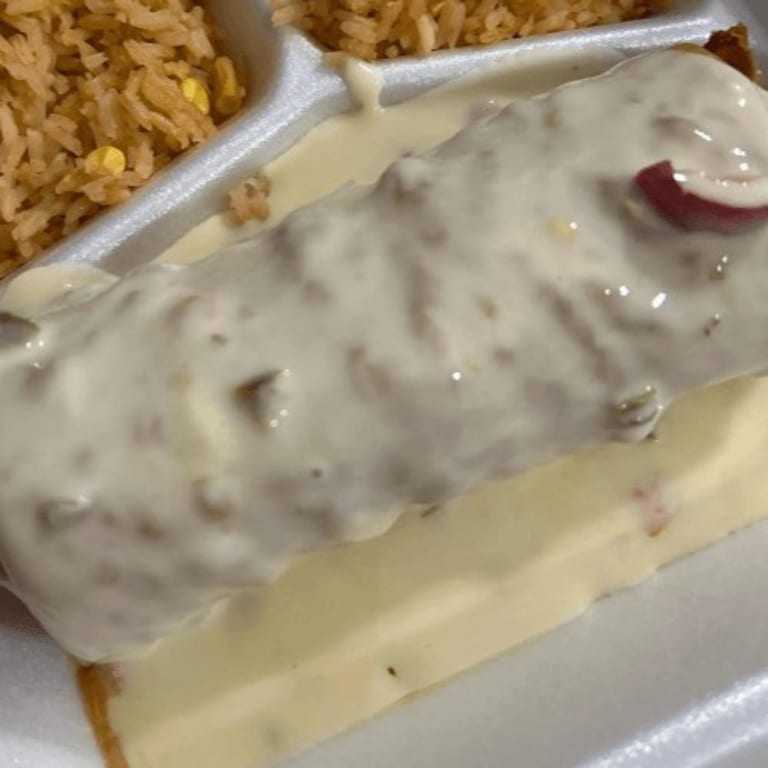 Indulge in Our Chimichanga