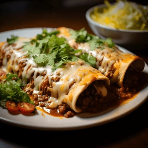 Enchiladas Acapulco.