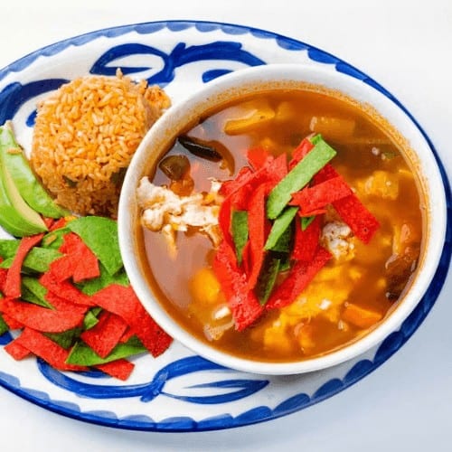 Tra-Tortilla Soup.