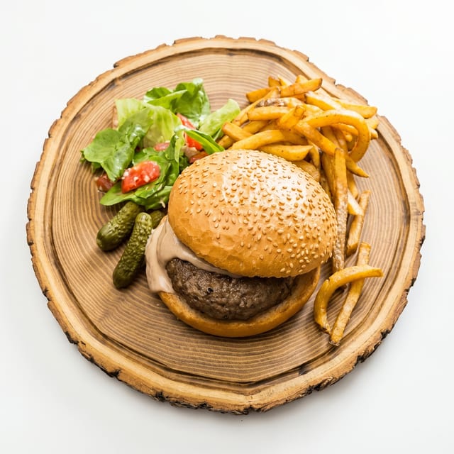 Kids' Cheeseburger and Fries.