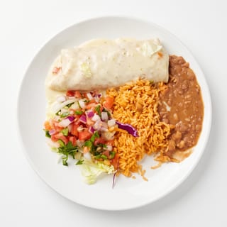 Chicken Burrito Blanco