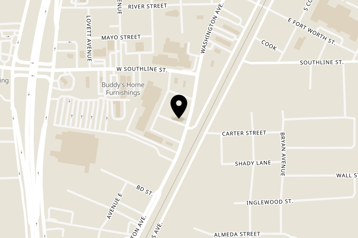 Map showing the location of Pueblo Viejo - Cleveland on 146 Truly Plz in Cleveland